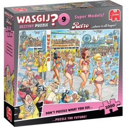 Jumbo - Wasgij Retro Destiny 9 - Topmodellen! - 1000 stukjes puzzel - Legpuzzel