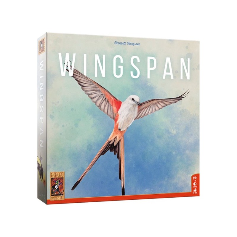999 Games - Wingspan - Bordspel - Prachtig vormgegeven - Ook voor 1 speler - Gezelschapsspel