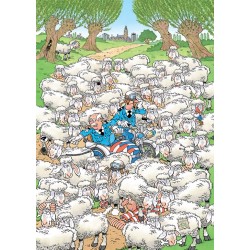 Jan van Haasteren - Expert 7 - Lam Gelegd - 500 stukjes puzzel - Legpuzzel