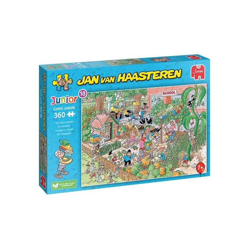 Jan van Haasteren Junior - De Schooltuin - 360 Stukjes puzzel