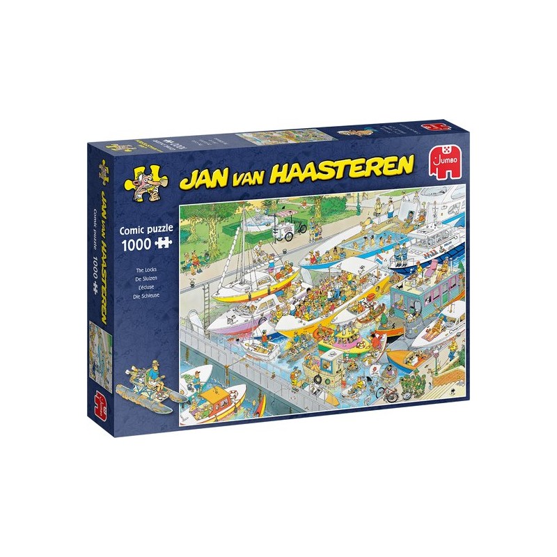 Jan van Haasteren - Sluizen- 1000 stukjes puzzel