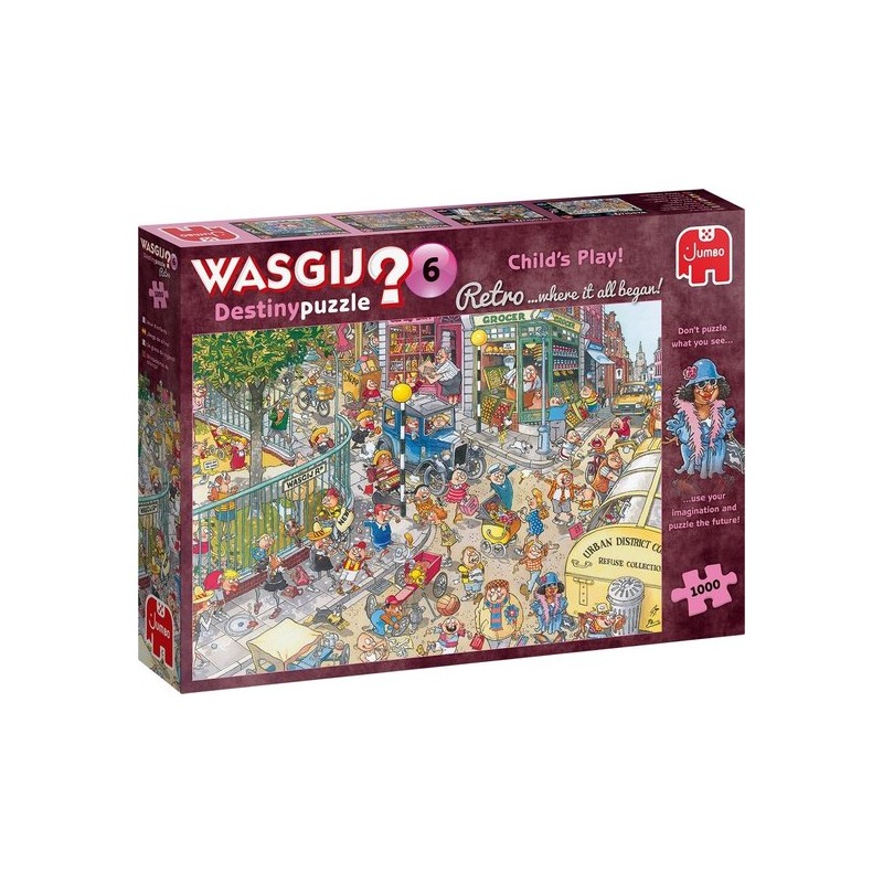 Wasgij 6- Retro- Kinderspel