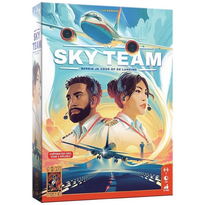 Sky Team - Bordspel - Voor 2 spelers