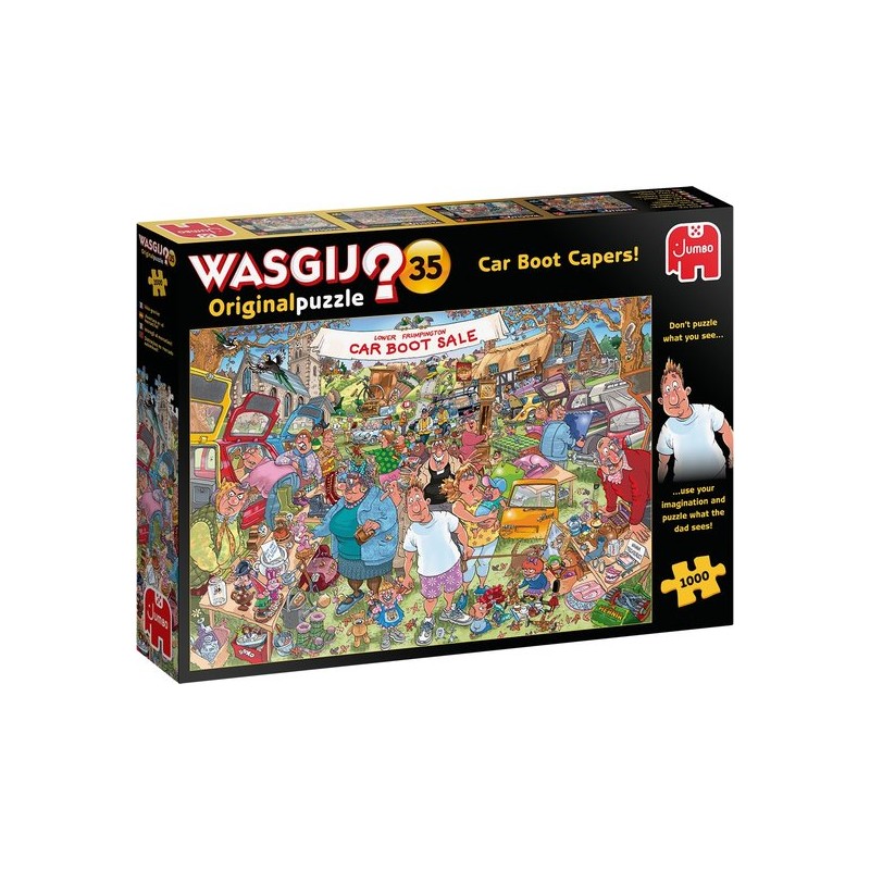 Wasgij Original 35 - De vlooienmarkt!