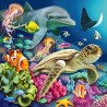 Ravensburger puzzel Betoverende onderwaterwereld - Drie puzzels - 49 stukjes
