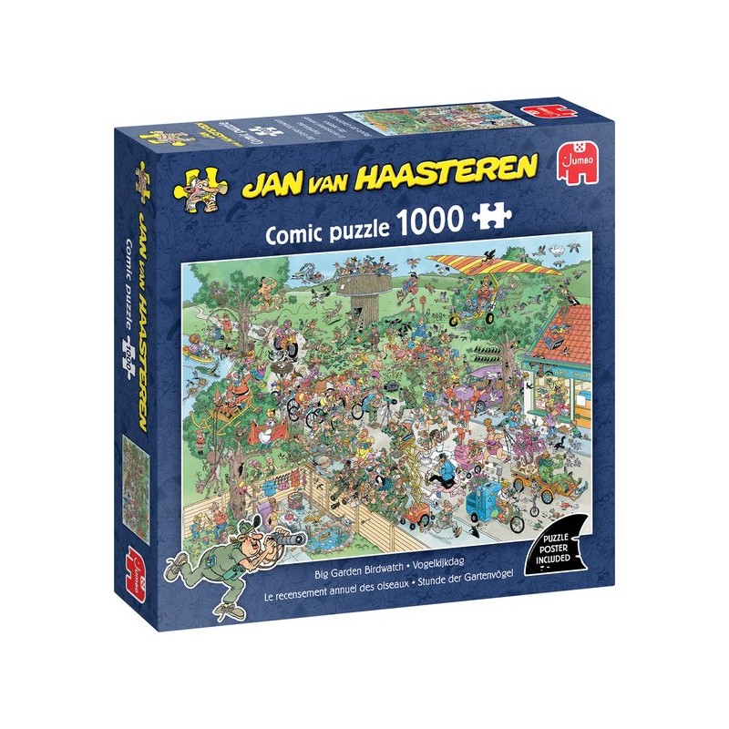 Jan van Haasteren - Vogelkijkdag - 1000 stukjes puzzel