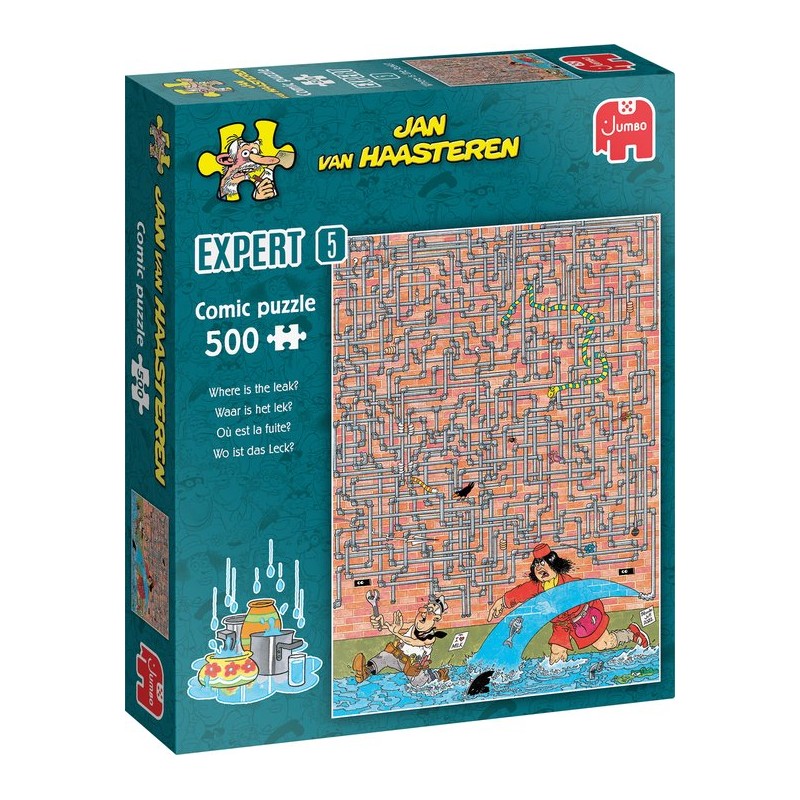 Jan van Haasteren Expert 5 - Waar is het lek? - 500 stukjes