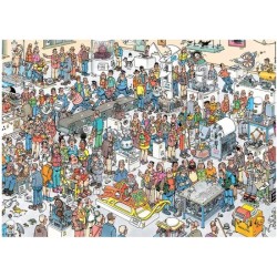 Jan van Haasteren - Beurs van de Toekomst - 1000 stukjes - Legpuzzel