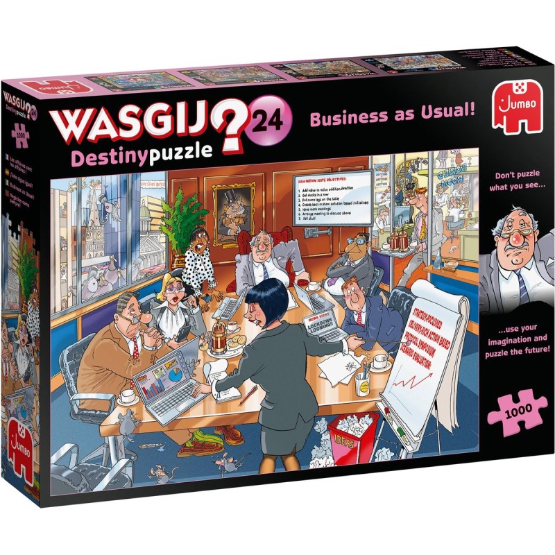 Wasgij Destiny 25 Business as usual
