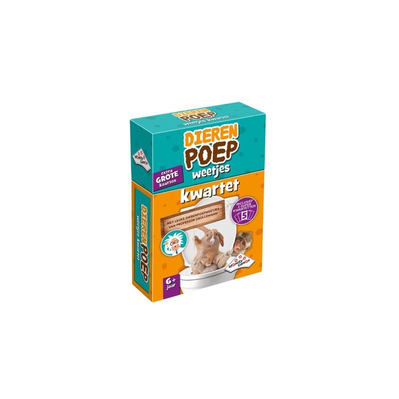 Dierenpoep kwartet