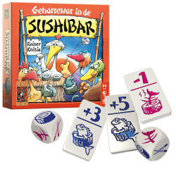 Geharrewar in de Sushibar